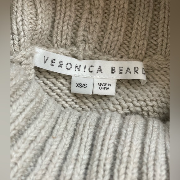 Veronica Beard Collina Sweater Vest in Ivory in XS/S. - Picture 6 of 8